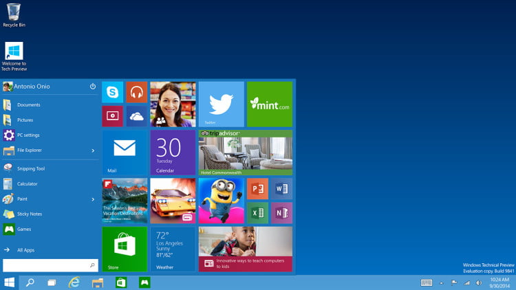 Windows 10 OS