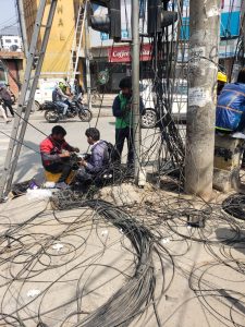 Optical Fiber in Fire