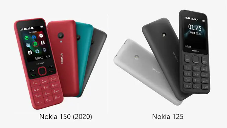 Nokia 125 and Nokia 150(2020) is available in Nepal