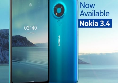 Nokia 3.4 –triple camera with AI imaging and a bigger screen and fast performance