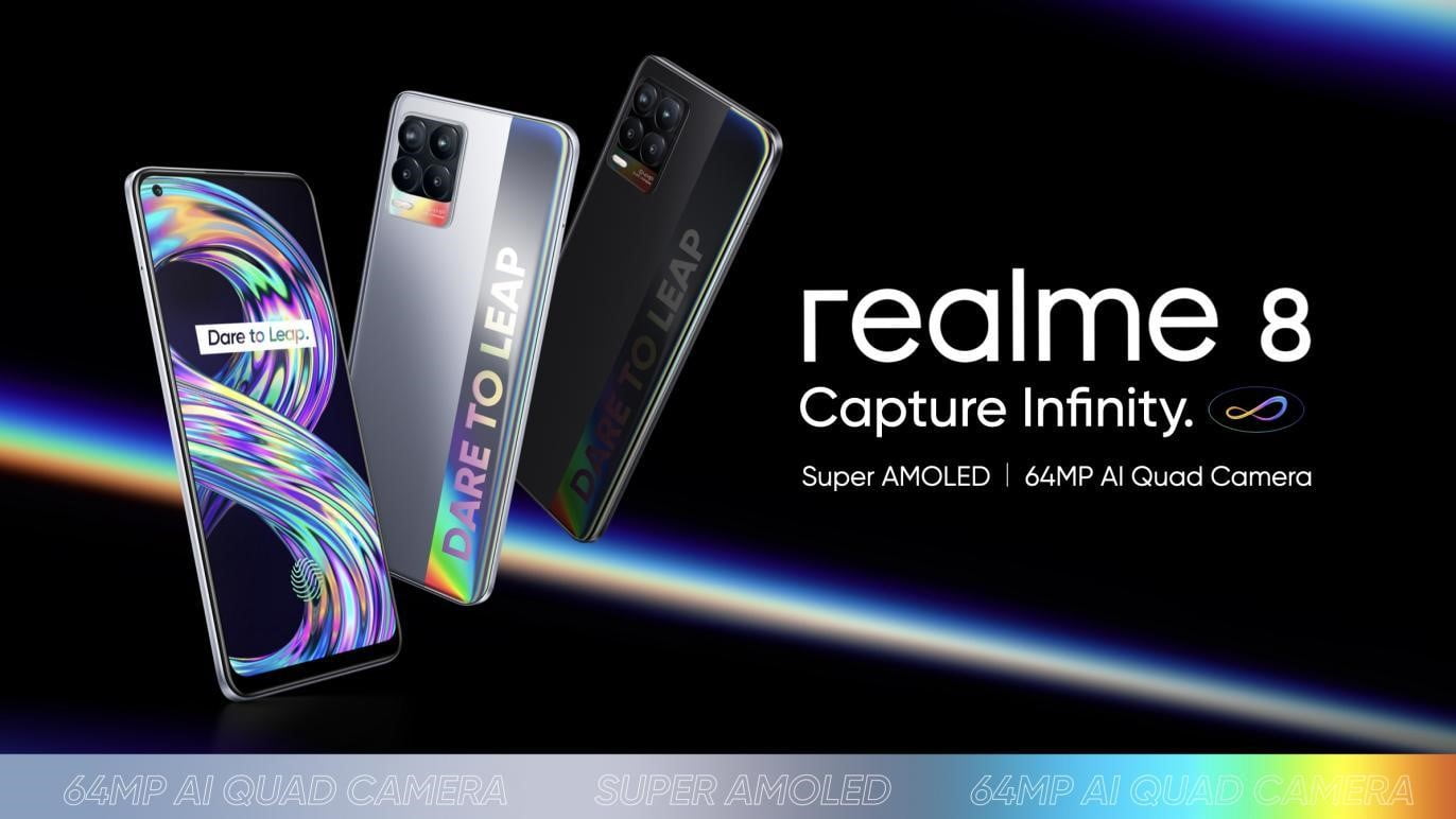 Realme 8 launched in Nepal, brings Super AMOLED display and 64MP camera
