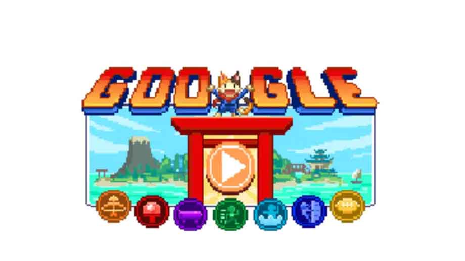टोकियो ओलम्पिकको सम्मानमा गुगल डुडल तयार, खेल्ने होईन् त एनिमेटेड डुडल गेम ?