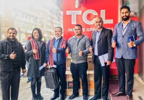 टिसीएल अन्तर्राष्ट्रिय टिमको नेपाली बजार भ्रमण
