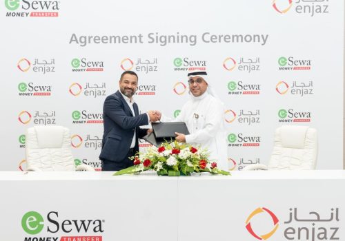 Esewa Money Transfer partners with Enjaz Payment Services Company to facilitate remittance services