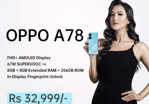 OPPO unveils A78 with 67W Flash Charge and immersive FHD+AMOLED Screen
