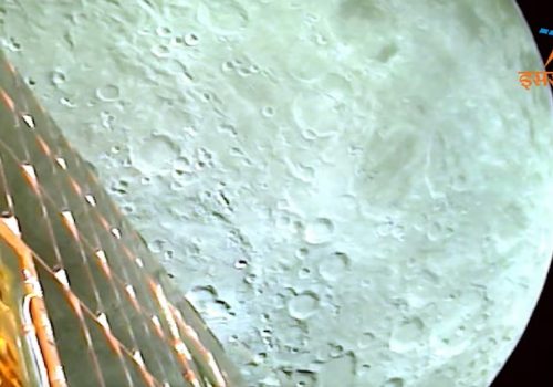चन्द्रयान-३ ले खिच्यो चन्द्रमाको मनोरम तस्बिर, इसरोले सार्वजनिक गर्यो भिडियो
