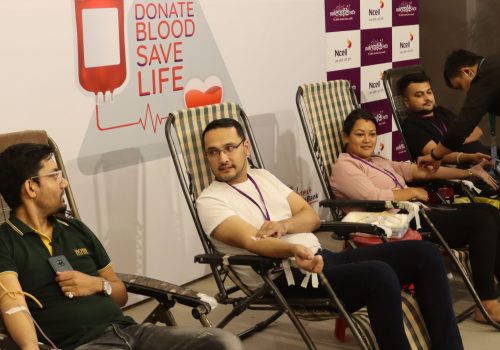 Marking its 18th anniversary, Ncell organises Blood Donation Programme