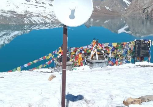 Tilicho Lake now has access to internet
