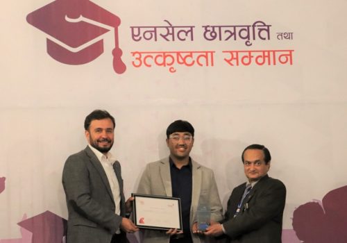 Ncell completed 10th year of Ncell Scholarships and Excellence Awards,  honours outstanding students of Pulchowk Campus for academic excellence
