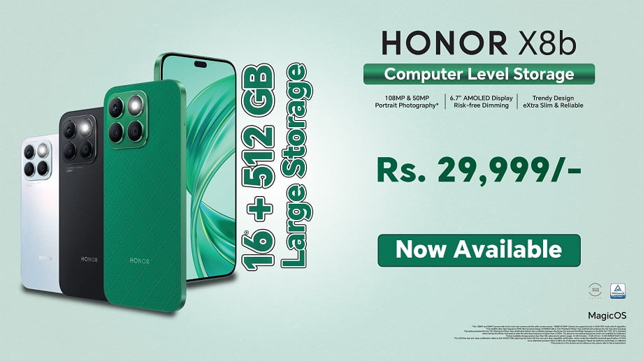 HONOR X8b now in Nepali market, 512GB phone at Rs 29,999