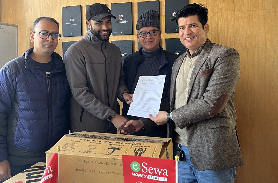 Esewa Money Transfer supported Shree Parvati Secondary School, Bajura, under CSR program - technologykhabar.com