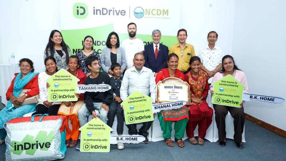 inDrive hands over sustainable homes to flood and landslide survivors in Nepal